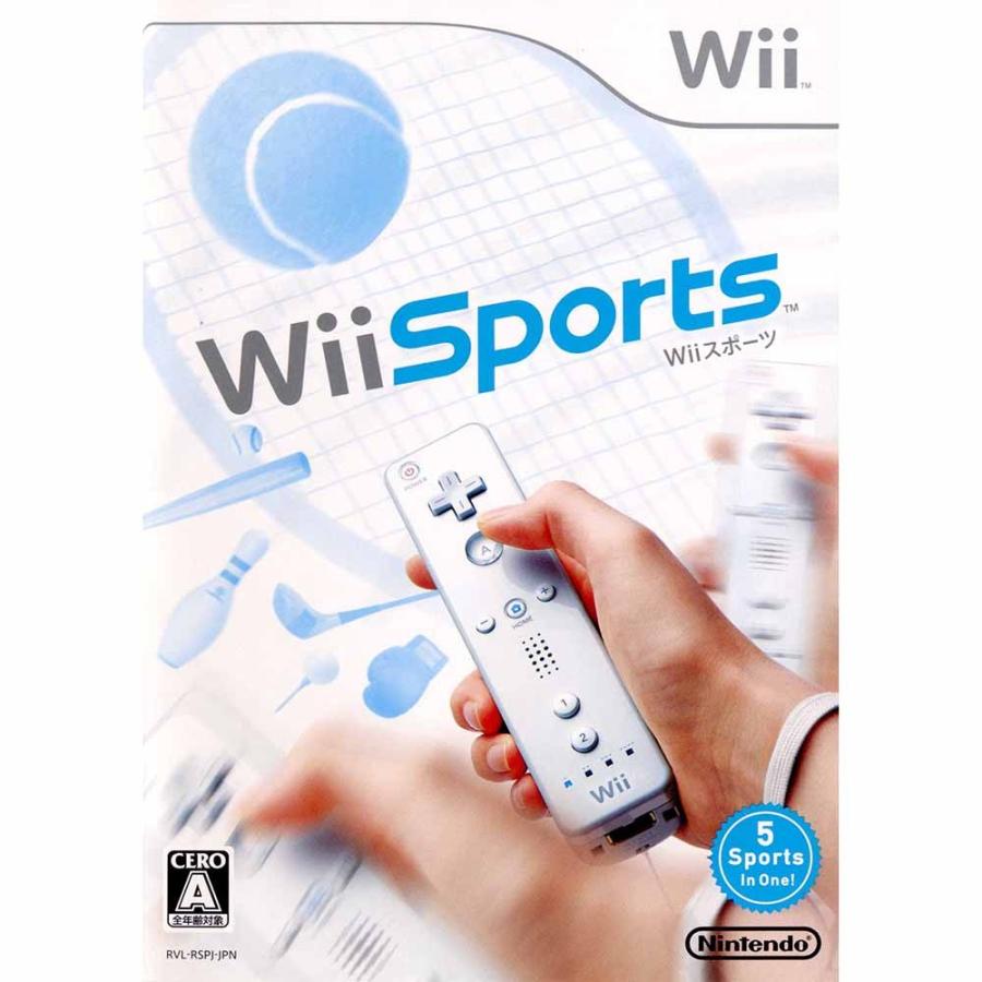 『中古即納』{表紙説明書なし}{Wii}Wii Sports(Wiiスポーツ)(20061202)｜media-world