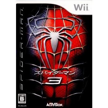 『中古即納』{表紙説明書なし}{Wii}スパイダーマン3(Spider-Man 3)(20080319)｜media-world