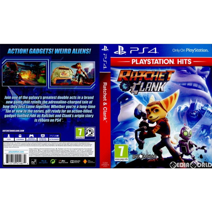 『中古即納』{PS4}Ratchet & Clank(ラチェット&クランク) PlayStation Hits(EU版)(CUSA-01928/H)(20180718)｜media-world
