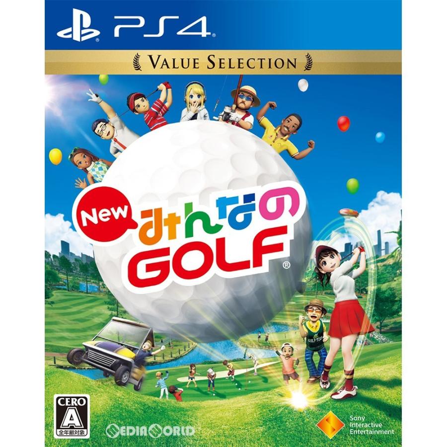 『中古即納』{PS4}New みんなのGOLF(ニューみんなのゴルフ) Value Selection(PCJS-66034)(20181121)｜media-world