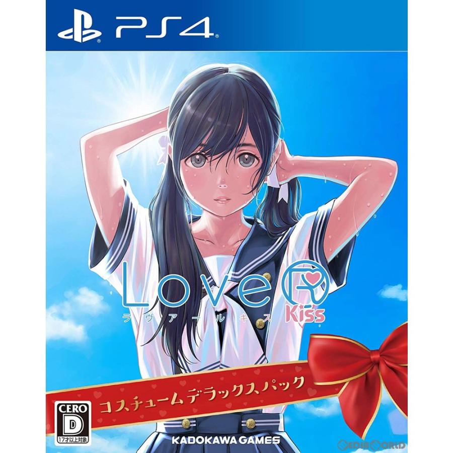 中古　LOVER KISS コスチュームデラックスP　動作確認済み 角川ゲームス 『中古即納』{PS4} LoveR Kiss(ラヴアールキス