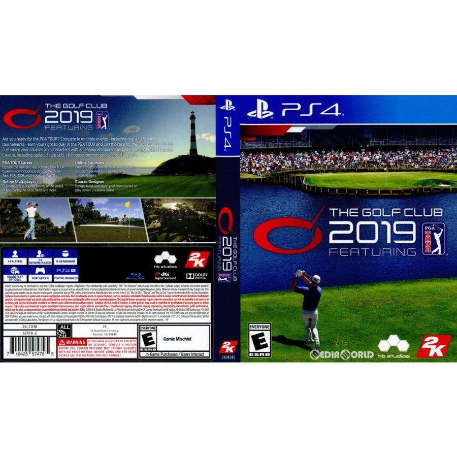 中古即納』{PS4}The Golf Club 2019(ザゴルフクラブ2019) featuring PGA  TOUR(北米版)(2104545)(20181113) :10441937001:メディアワールド - 通販 - Yahoo!ショッピング