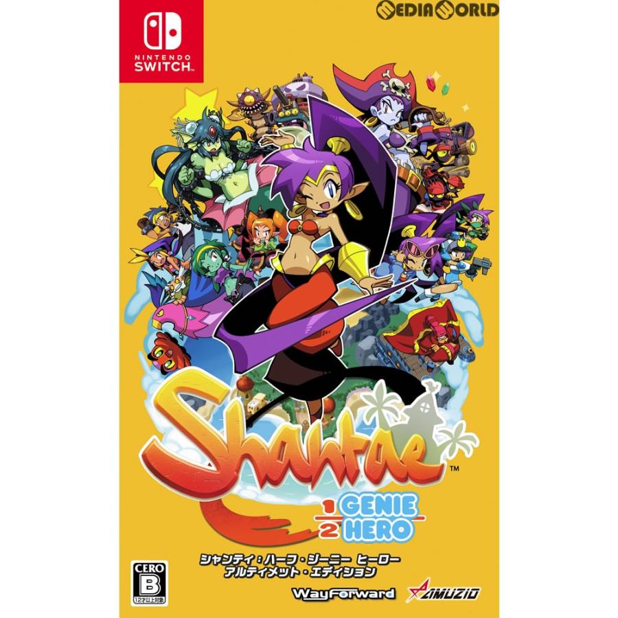 『中古即納』{Switch}シャンティ:ハーフ・ジーニー ヒーロー(Shantae: Half-Genie Hero) アルティメット・エディション(Ultimate Edition)(20180531)｜media-world