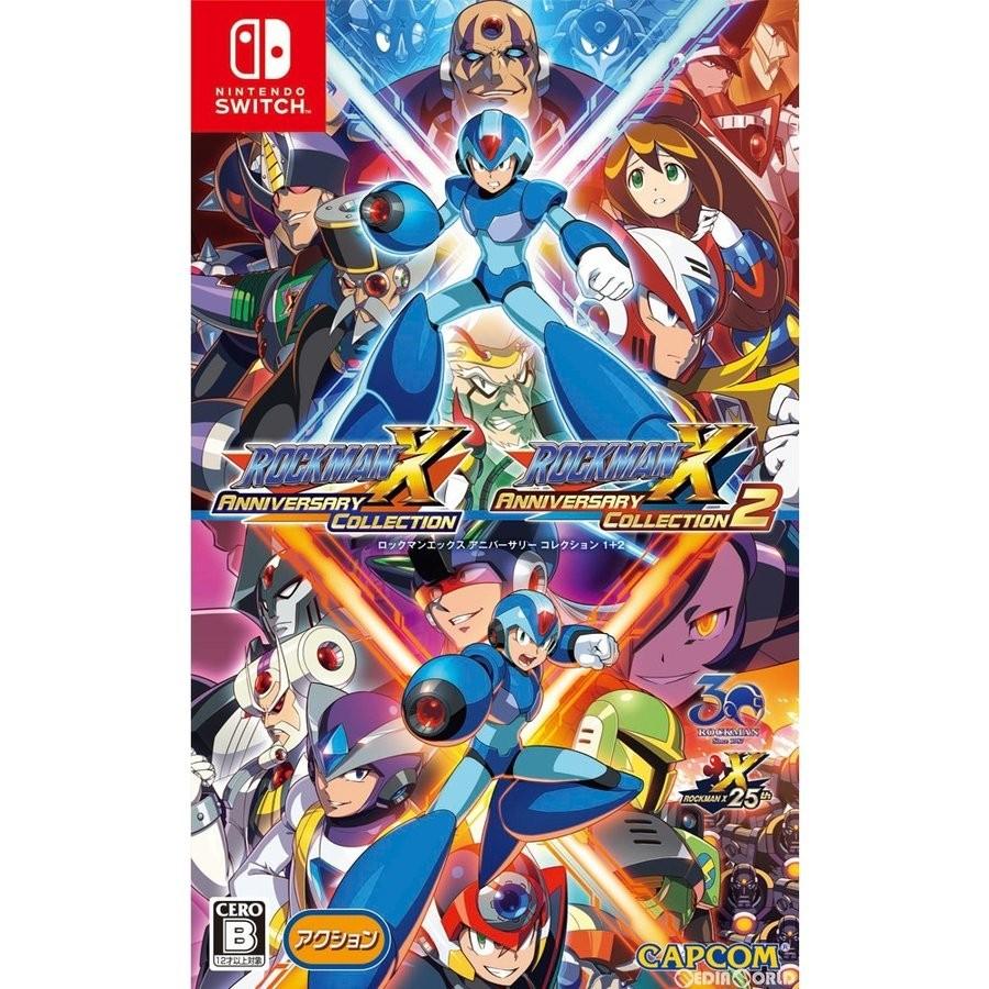 ロックマン 『中古即納』{Switch} ロックマンX アニバーサリー ロックマン 『中古即納』{Switch} ロックマンX アニバーサリー
