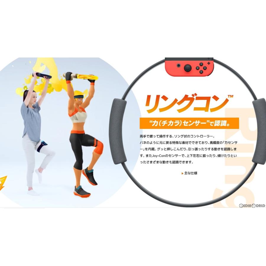 DS mini 『中古即納』{表紙説明書なし}{Switch} リングフィット