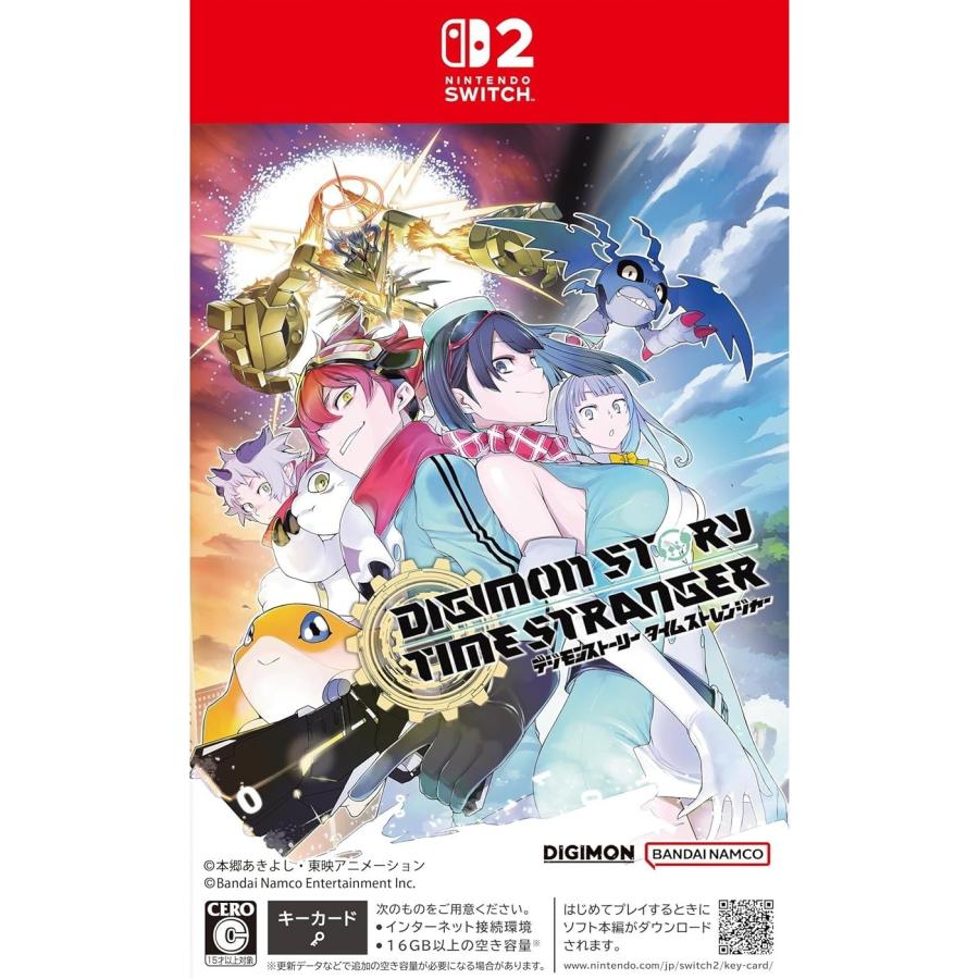 switch デジモンストーリー タイムストレンジャー 中古美品 特典未使用 バンダイナムコエンターテインメント 『中古即納』{Switch2} デジモン
