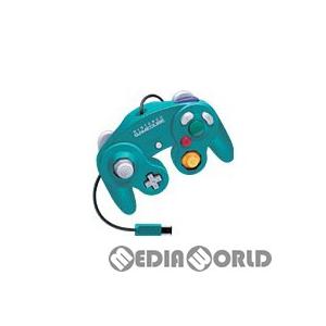 中古即納 Acc Gc ニンテンドー ゲームキューブ コントローラ エメラルドブルー 任天堂 Dol A Ceb 0215 メディアワールド 通販 Yahoo ショッピング