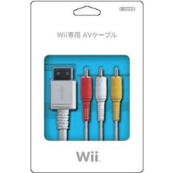 『中古即納』{ACC}{Wii}Wii専用 AVケーブル(Wii U対応) 任天堂(RVL-A-KT/RVL-009)(20061202)｜media-world