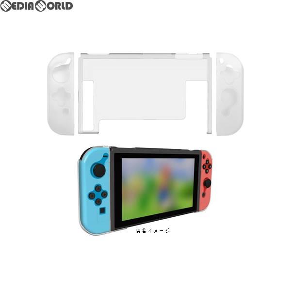 『新品』『お取り寄せ』{ACC}{Switch}CYBER・プレミアムプロテクトカバー セパレート(SWITCH用)(スイッチ用) クリア サイバーガジェット(CY-NSPRPCS-CL)｜media-world