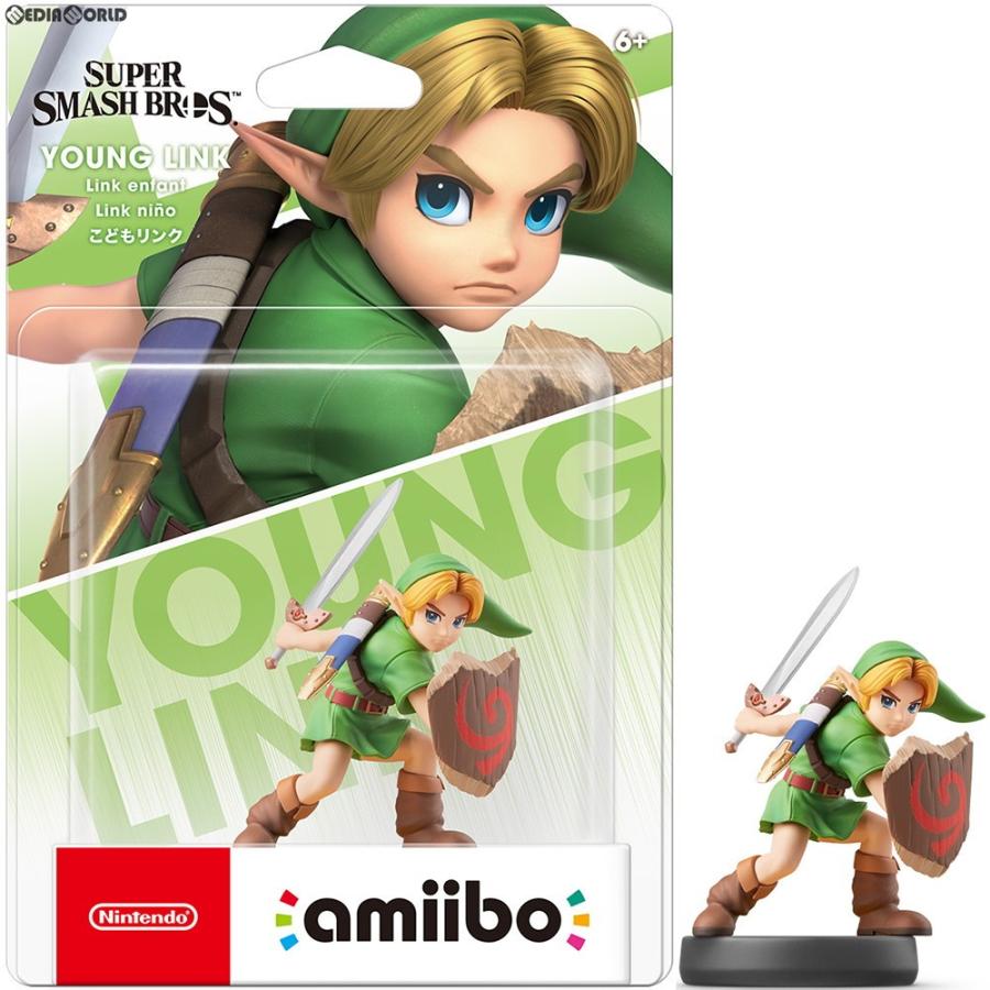 『新品』『お取り寄せ』{ACC}{Switch}amiibo(アミーボ) こどもリンク(大乱闘スマッシュブラザーズシリーズ) 任天堂(NVL-C-AACT)(20190412)｜media-world