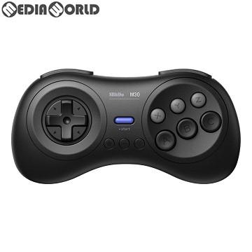 『新品即納』{ACC}{Switch}8BitDo M30 Bluetooth Wireless GamePad(ブルートゥース ワイヤレス ゲームパッド)(ブラック)サイバーガジェット(CY-8BDM30B-BK)｜media-world