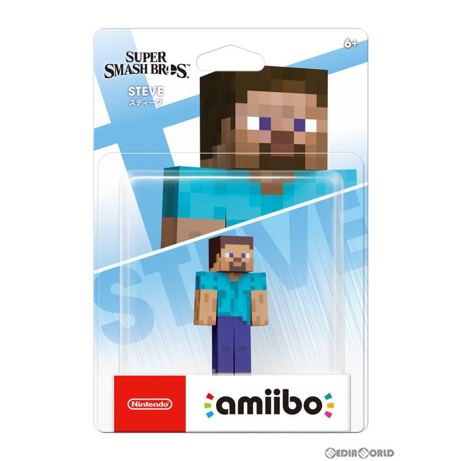 予約前日出荷 Acc Switch Amiibo アミーボ スティーブ 大乱闘スマッシュブラザーズシリーズ 任天堂 Nvl C dt 22年 メディアワールド 通販 Yahoo ショッピング