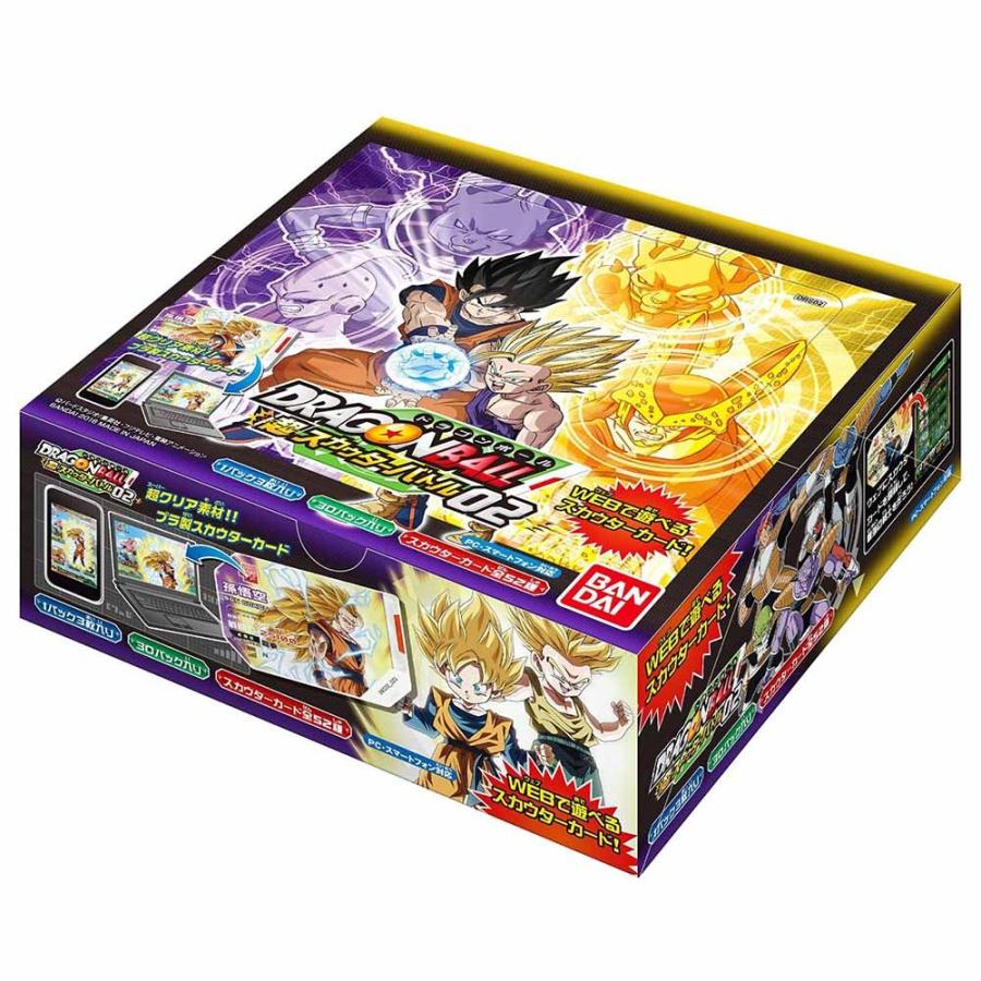 新品即納 Box Tcg ドラゴンボール超スカウターバトル 第2弾 ブースターパック Dbs02 30パック メディアワールド 通販 Yahoo ショッピング