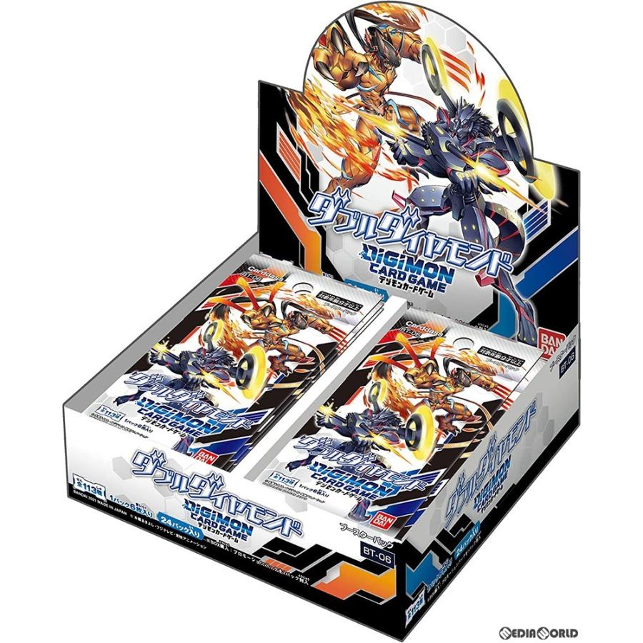 『新品即納』{カートン}{TCG}(再販)デジモンカードゲーム ブースター ver.6.0 DOUBLE DIAMOND(ダブルダイヤモンド)(BT-06)(12BOX)(20220812)(21745円)