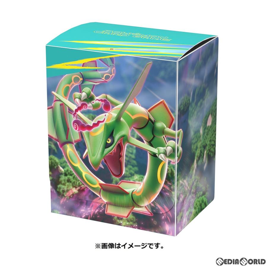 予約前日出荷 Tcg ポケモンカードゲーム デッキケース ダイマックスレックウザ メディアワールド 通販 Yahoo ショッピング