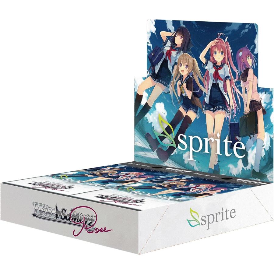 ヴァイス ロゼ sprite ブースターパック 1カートン 初版 ブシロード 『新品』{TCG} (BOX) ヴァイスシュヴァルツロゼ ブースター