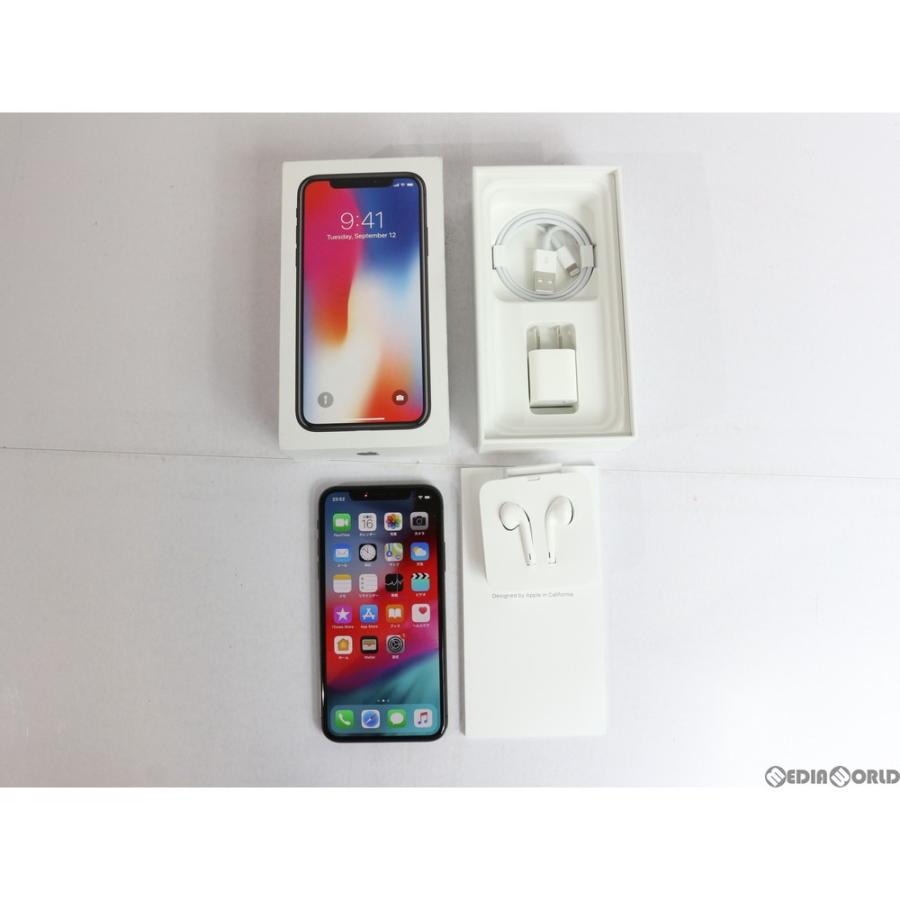 『中古即納』iPhoneX 64GB(スペースグレイ) SIMフリー Apple(アップル)(MQAX2J) :35000534001
