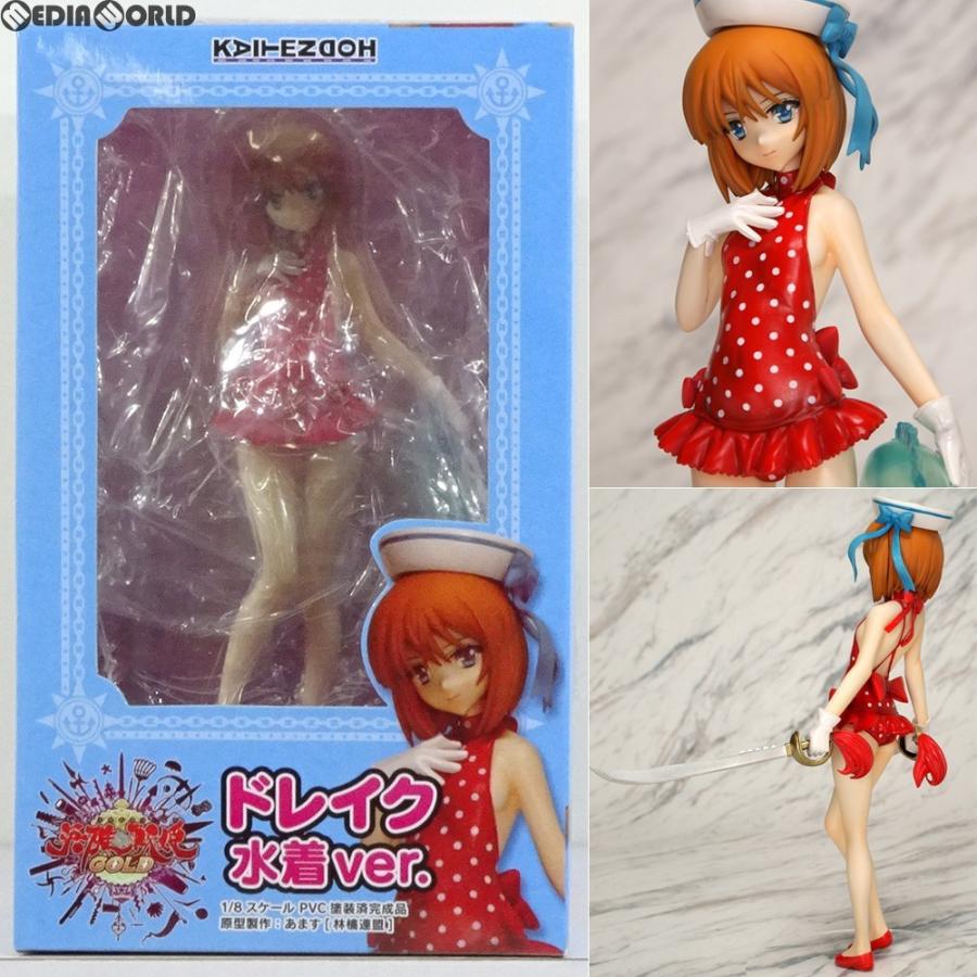 中古即納』{FIG} ドレイク 水着ver. 英雄*戦姫GOLD 1/8 完成品 
