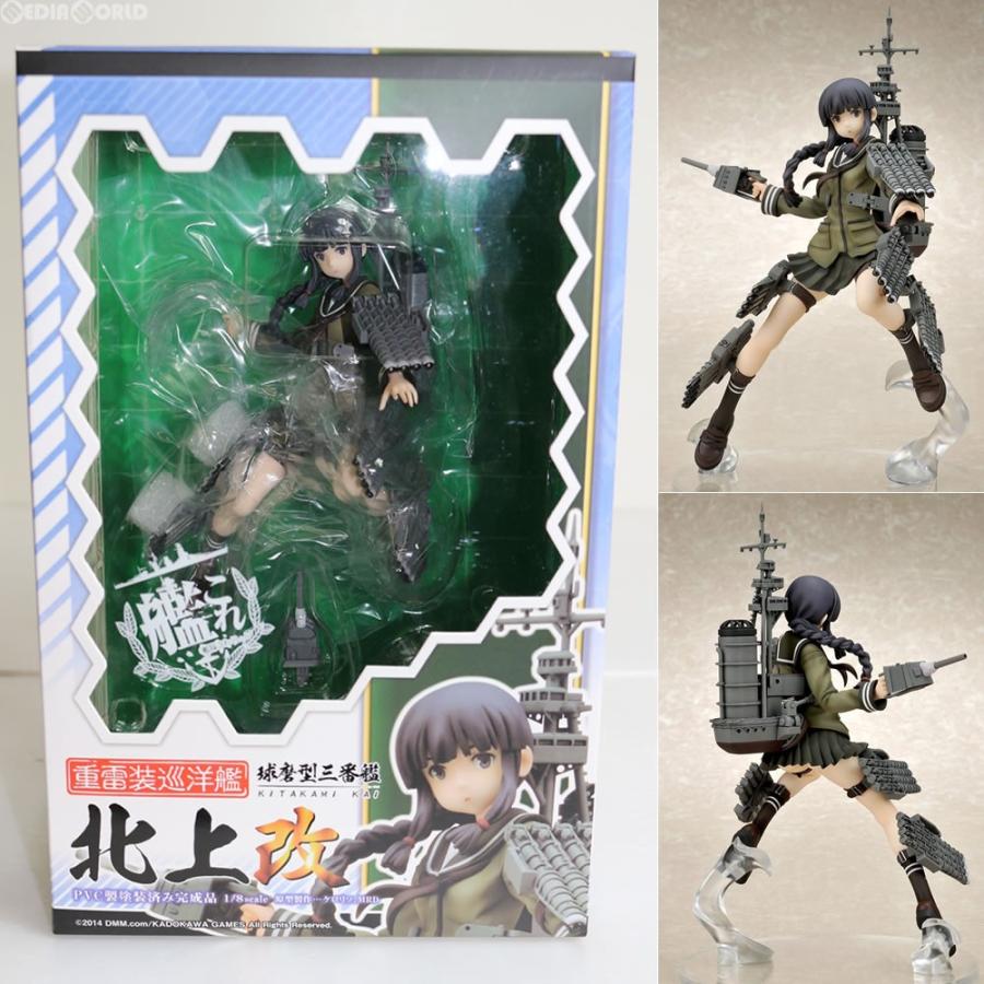 中古即納 Fig 北上改 艦隊これくしょん 艦これ 1 8 完成品 フィギュア キューズq メディアワールド 通販 Yahoo ショッピング