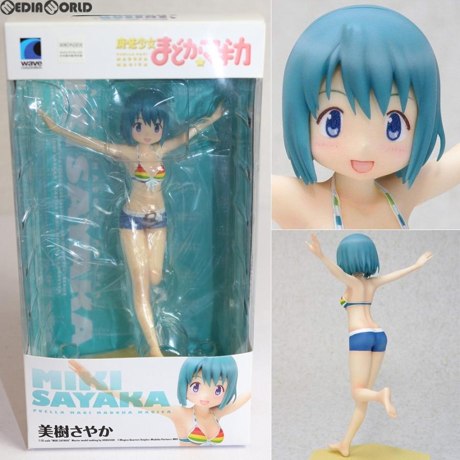 『中古即納』{FIG}BEACHQUEENS(ビーチクイーンズ) 美樹さやか 魔法少女まどか☆マギカ フィギュア ウェーブ(WAVE)(20111130)｜media-world