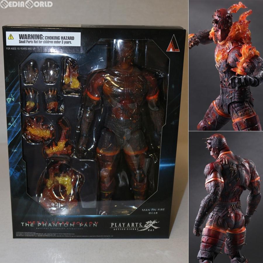 中古即納 Fig Play Arts改 プレイアーツ改 燃える男 Metal Gear Solid V The Phantom Pain 完成品 フィギュア スクウェア エニックス メディアワールド 通販 Yahoo ショッピング