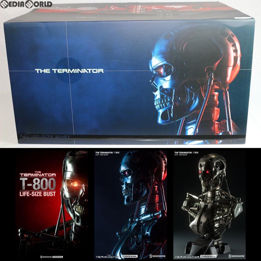 中古即納』{FIG} 等身大バスト T-800 ターミネーター 1/1 エンド 