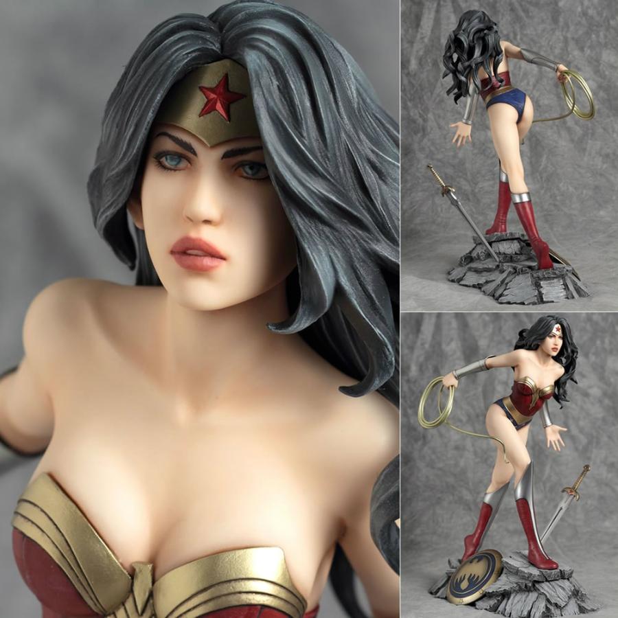 『新品即納』{FIG}ファンタジーフィギュアギャラリー/ DCコミックス コレクション ワンダーウーマン 1/6 レジンスタチュー ヤマトUSA(20151213)