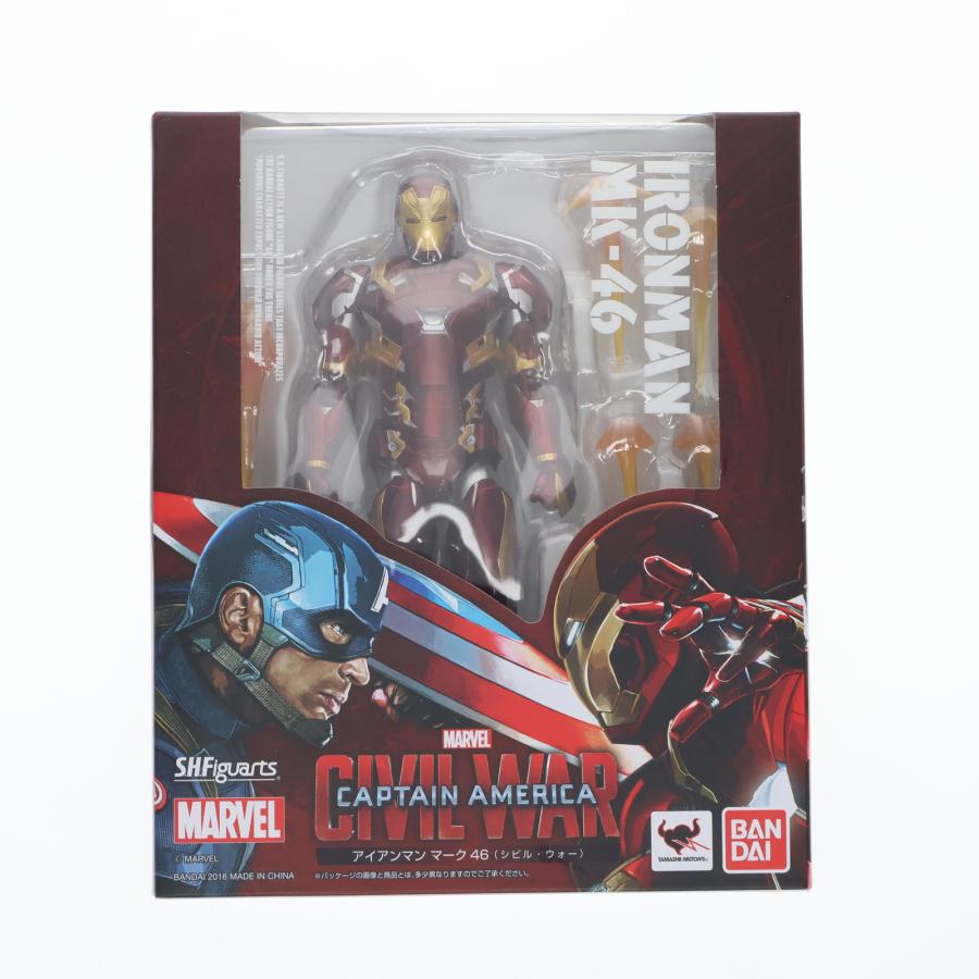 中古即納 Fig S H Figuarts フィギュアーツ アイアンマン マーク46