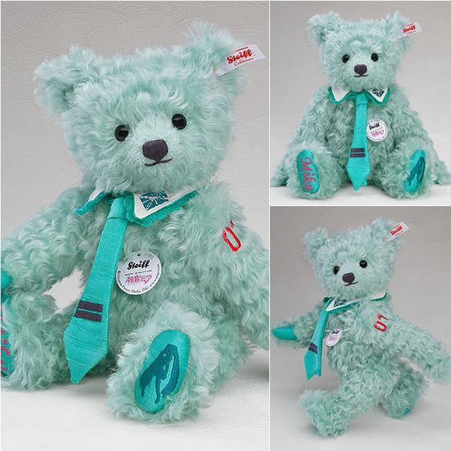 シュタイフ×初音ミク テディベア 新品・未使用品 美品 Steiff シュタイフ テディベア シュタイフ×初音ミク 限定1500体｜Yahoo