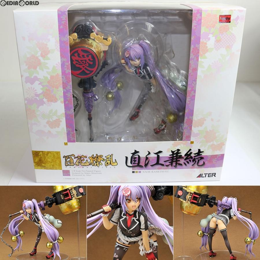 中古即納 Fig 直江 兼続 なおえかねつぐ 百花繚乱 1 8 完成品フィギュア アルター 1228 メディアワールド 通販 Yahoo ショッピング