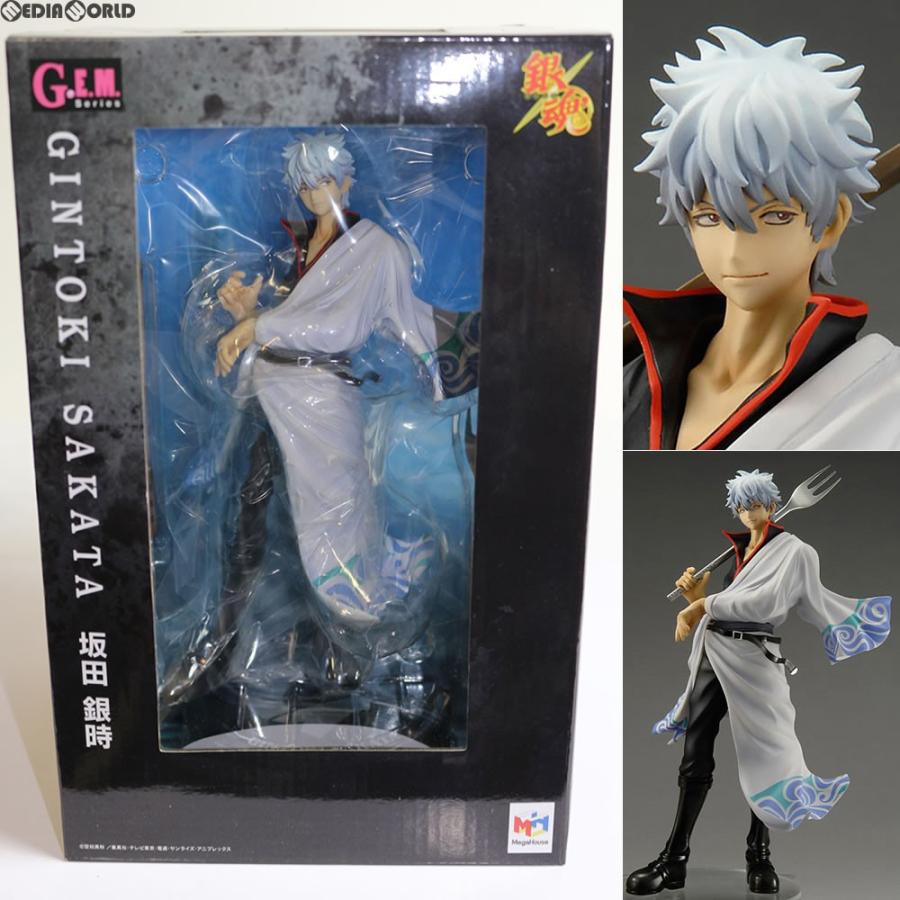 中古即納 Fig G E M シリーズ 坂田銀時 さかたぎんとき 銀魂 1 8 完成品 フィギュア メガハウス メディアワールド 通販 Yahoo ショッピング