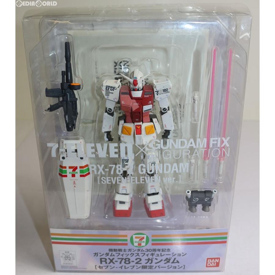 『中古即納』{FIG} GUNDAM FIX FIGURATION RX-78-2 ガンダム セブンイレブン限定バージョン 機動戦士ガンダム 完成品 フィギュア バンダイ(20110923)