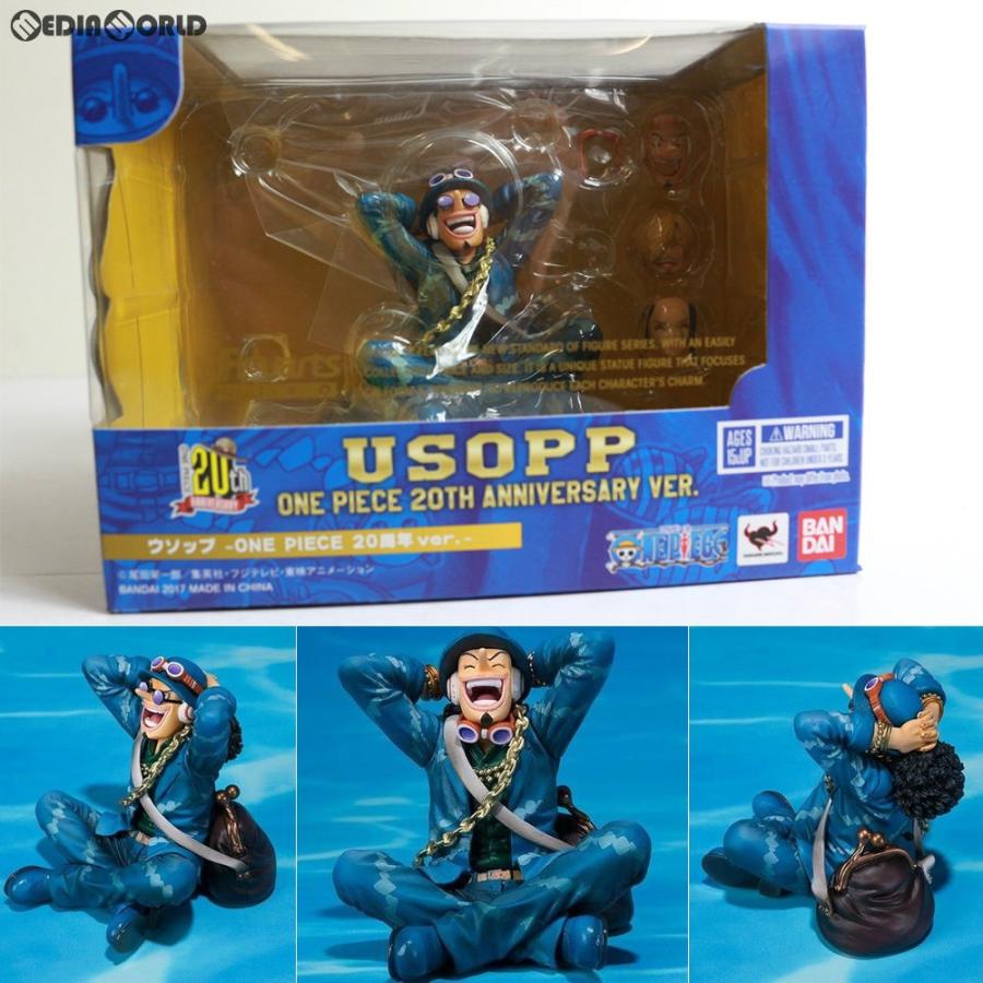 『中古即納』{FIG}フィギュアーツZERO ウソップ -ONE PIECE(ワンピース) 20周年 ver.- 完成品 フィギュア バンダイ(20171208)｜media-world