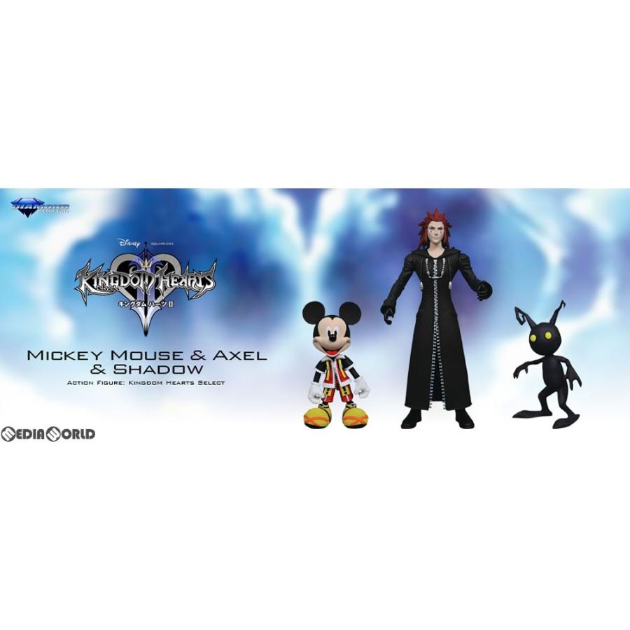 中古即納 Fig キングダム ハーツ セレクト シリーズ1 ミッキーマウス アクセル シャドウ キングダム ハーツii アクションフィギュア ダイアモンドセレクト メディアワールド 通販 Yahoo ショッピング
