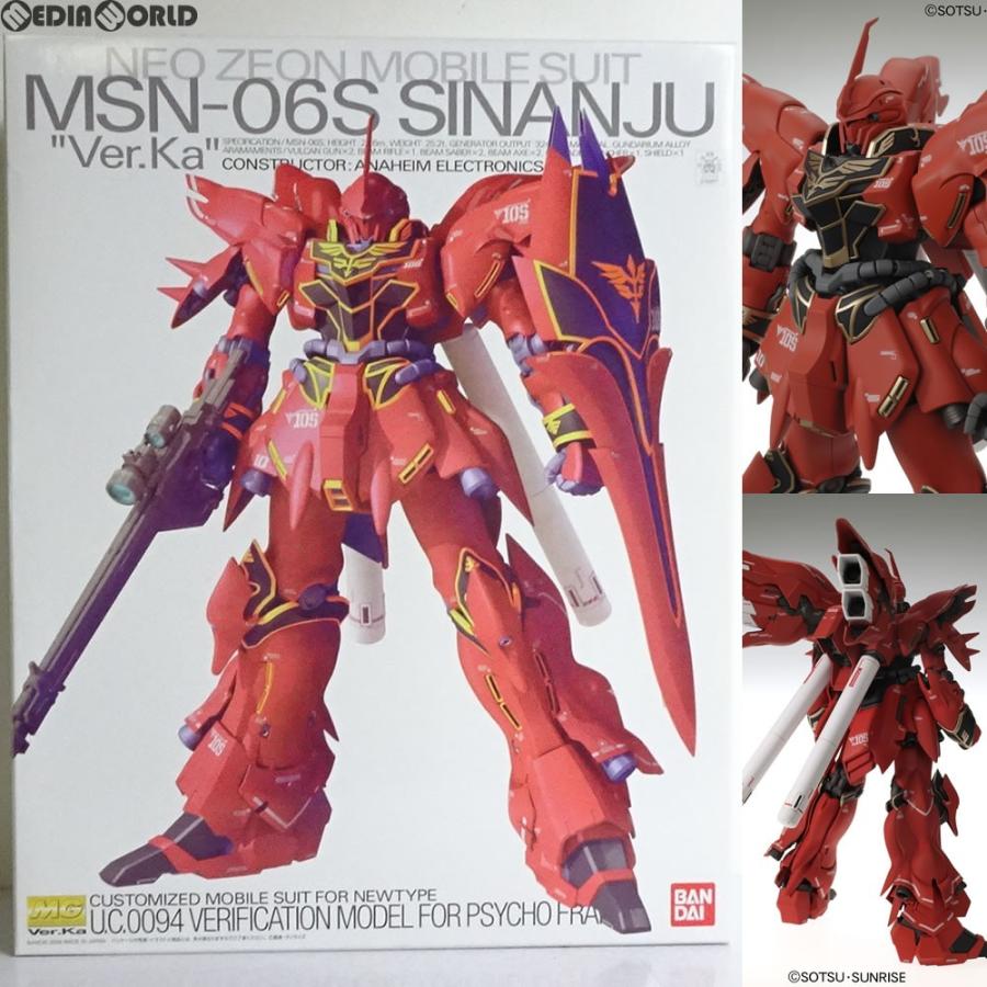 『中古即納』{PTM}MG 1/100 MSN-06S シナンジュ Ver.ka. 機動戦士ガンダムUC(ユニコーン) プラモデル(0156877) バンダイ(20081231)｜media-world