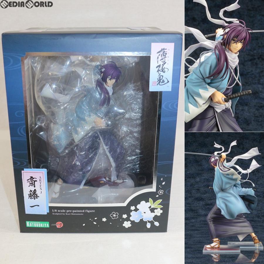 中古即納 Fig Artfx J 斎藤一 さいとうはじめ 薄桜鬼 真改 はくおうき しんかい 1 8 完成品 フィギュア Pp708 コトブキヤ 1809 メディアワールド 通販 Yahoo ショッピング