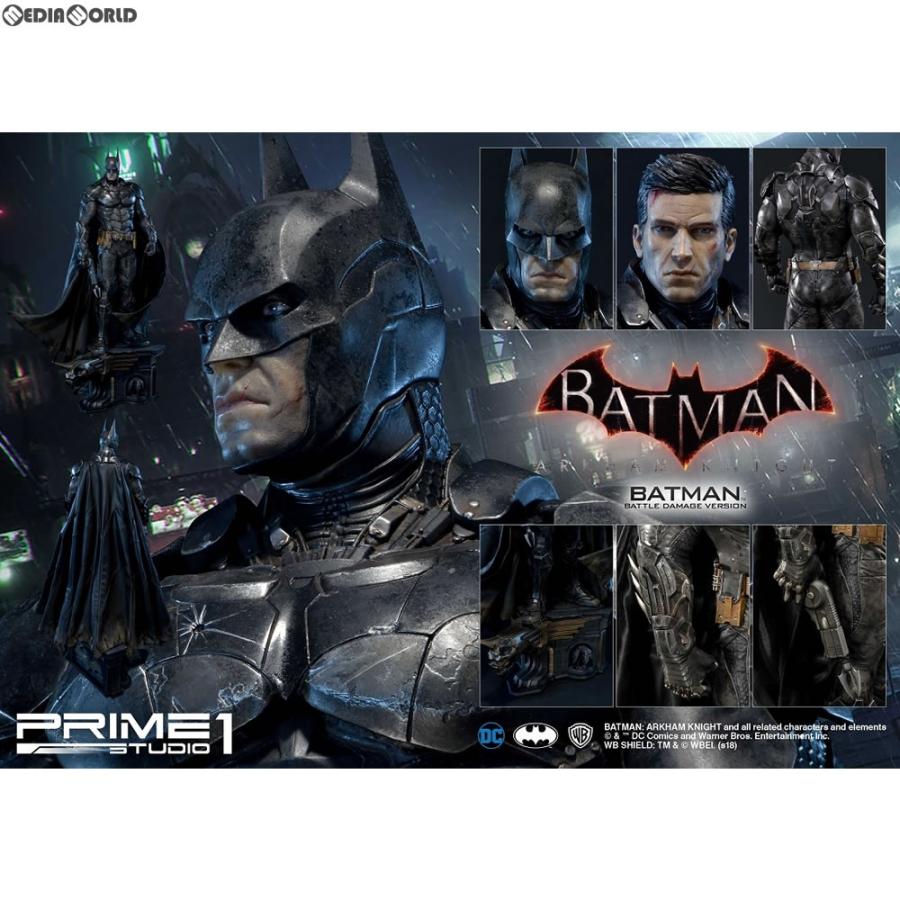 国産 新品即納 Fig ミュージアムマスターライン バットマン アーカム ナイト バットマン バトルダメージver スタチュー 1 3 フィギュア プライム1スタジオ 気質アップ Assinatura Ionline Pt