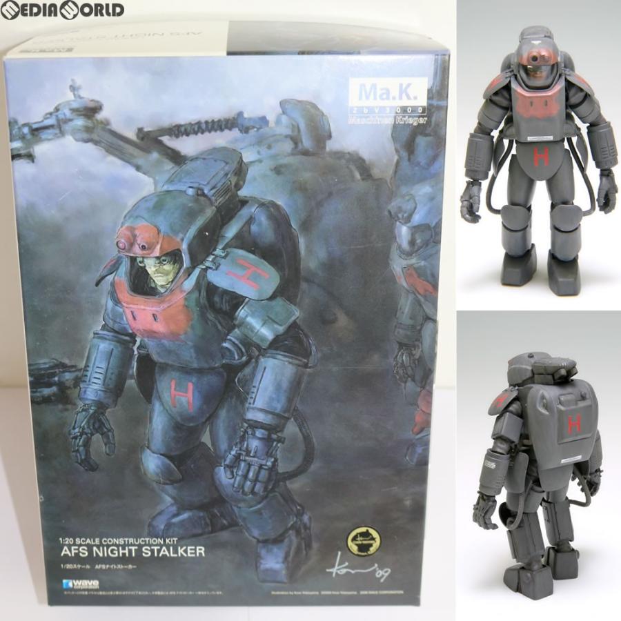 『中古即納』{PTM}1/20 A.F.S. NIGHT STALKER(ナイトストーカー) マシーネンクリーガー プラモデル(MK-09) ウェーブ(WAVE)(20090930)｜media-world