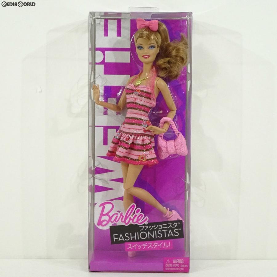 『中古即納』{FIG}Barbie FASHIONISTAS(バービー ファッショニスタ) スイッチスタイル SWEETiE(スウィーティ) 完成品 ドール(T7415) マテル(20110331)｜media-world