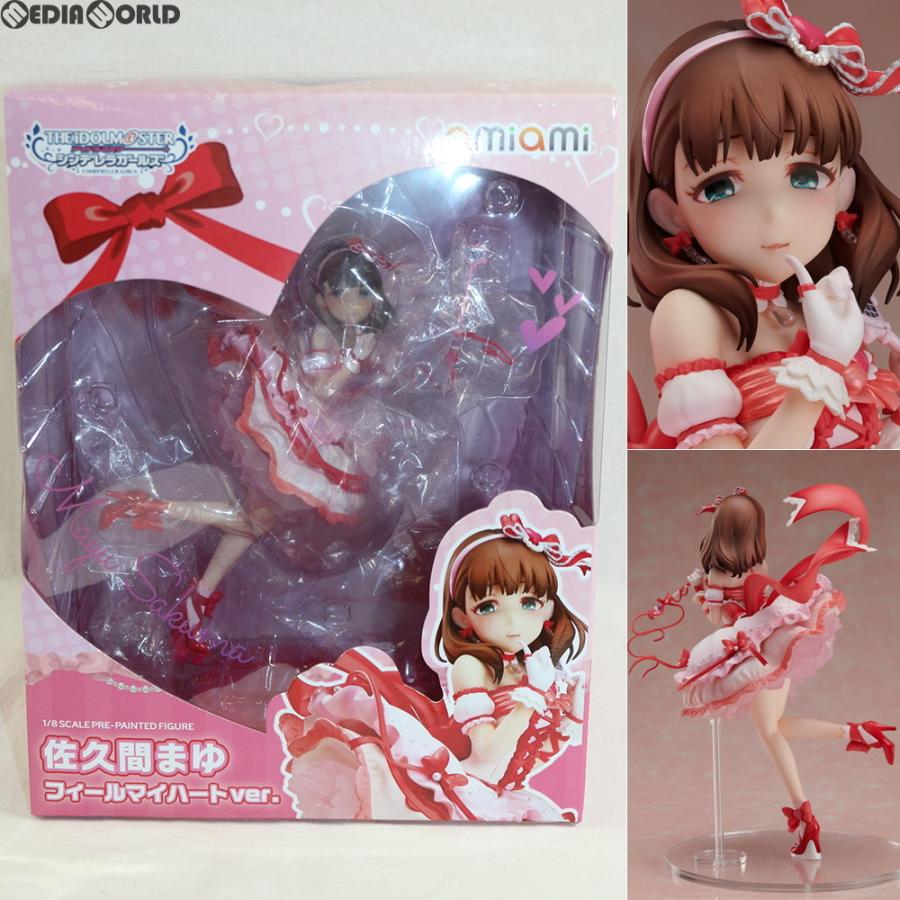中古即納 箱難あり Fig 佐久間まゆ さくままゆ フィールマイハートver アイドルマスター シンデレラガールズ 1 8 完成品 フィギュア あみあみ メディアワールド 通販 Yahoo ショッピング