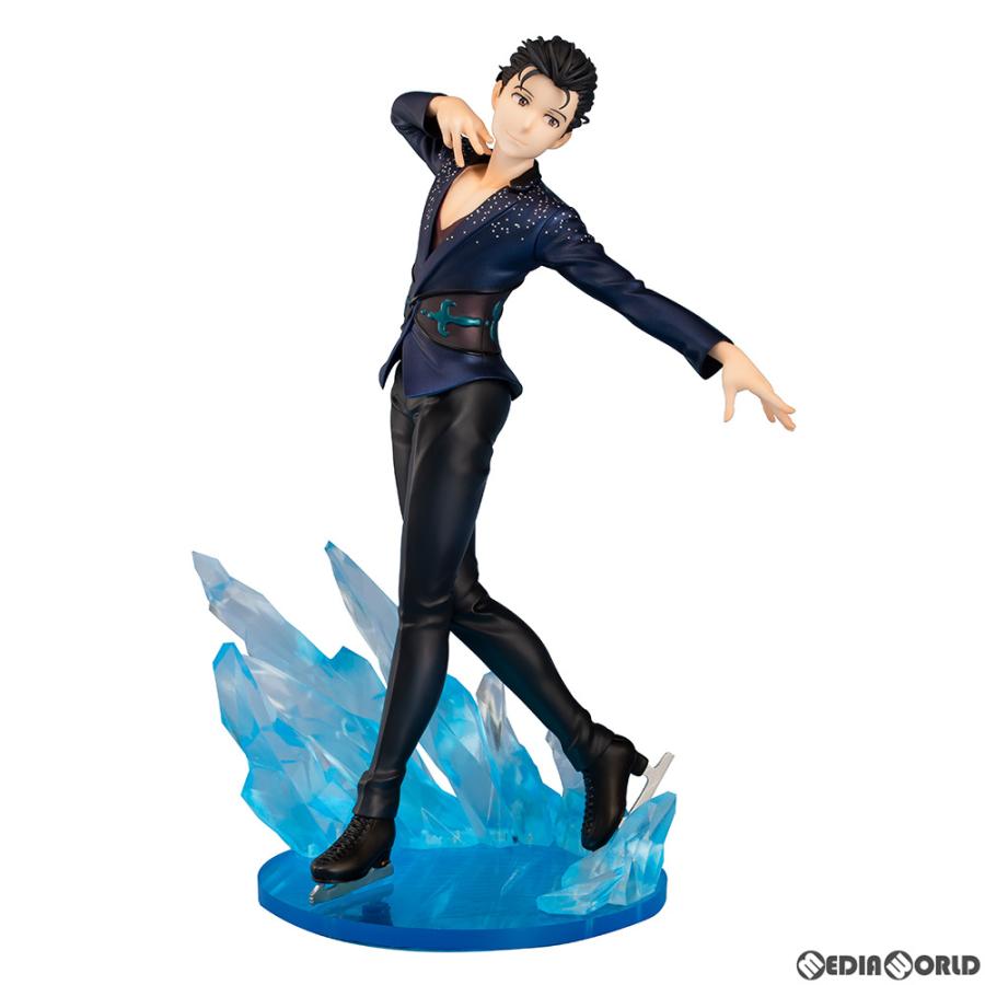 『中古即納』{FIG}勝生勇利(かつきゆうり) ユーリ!!! on ICE 1/8 完成品 フィギュア キャラアニ/トイズワークス(20190125)｜media-world