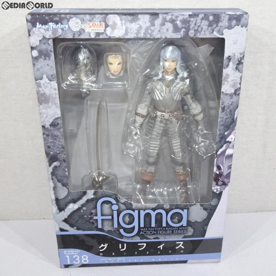中古即納 未開封 Fig 再販 Figma フィグマ 138 グリフィス 映画 ベルセルク 完成品 可動フィギュア グッドスマイルカンパニー メディアワールド 通販 Yahoo ショッピング