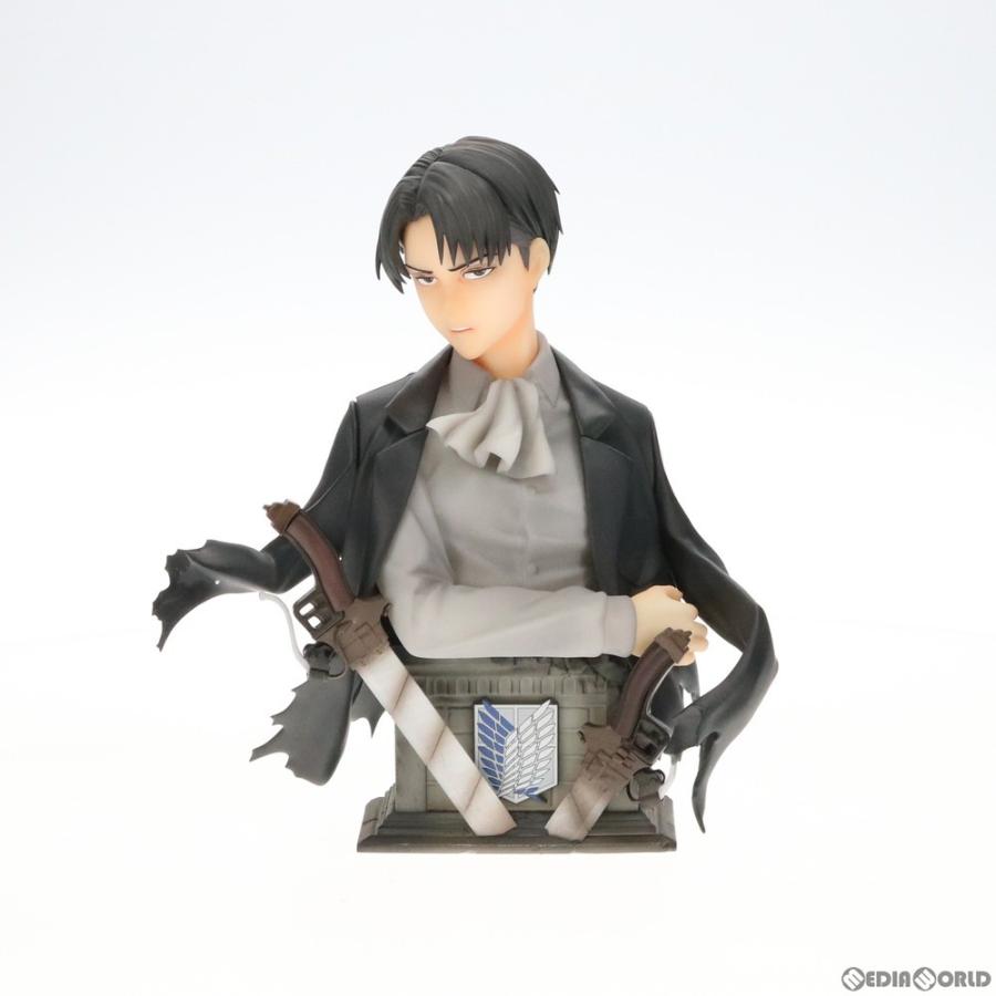 中古即納』{FIG} 「リヴァイ」胸像フィギュア カラーver 進撃の