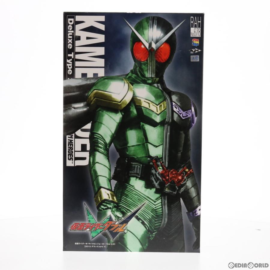 全国組立設置無料 即納 Fig リアルアクションヒーローズ No 678 Rah Dx 仮面ライダーw ダブル サイクロンジョーカー Ver 2 0 フィギュア タイムハウス メディコム トイ 交換無料 Nooitmeergrasmaaien Be