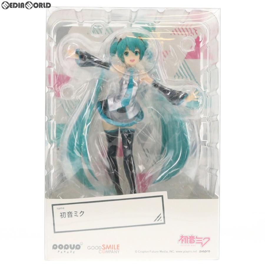 中古即納 Fig Pop Up Parade ポップアップパレード 初音ミク キャラクター ボーカル シリーズ01 初音ミク 完成品 フィギュア グッドスマイルカンパニー メディアワールド 通販 Yahoo ショッピング