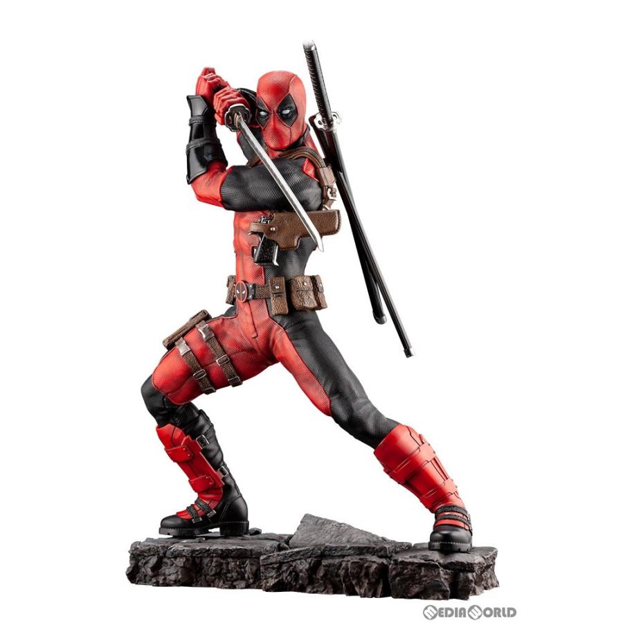 中古即納』{FIG} デッドプール マキシマム ファインアートスタチュー