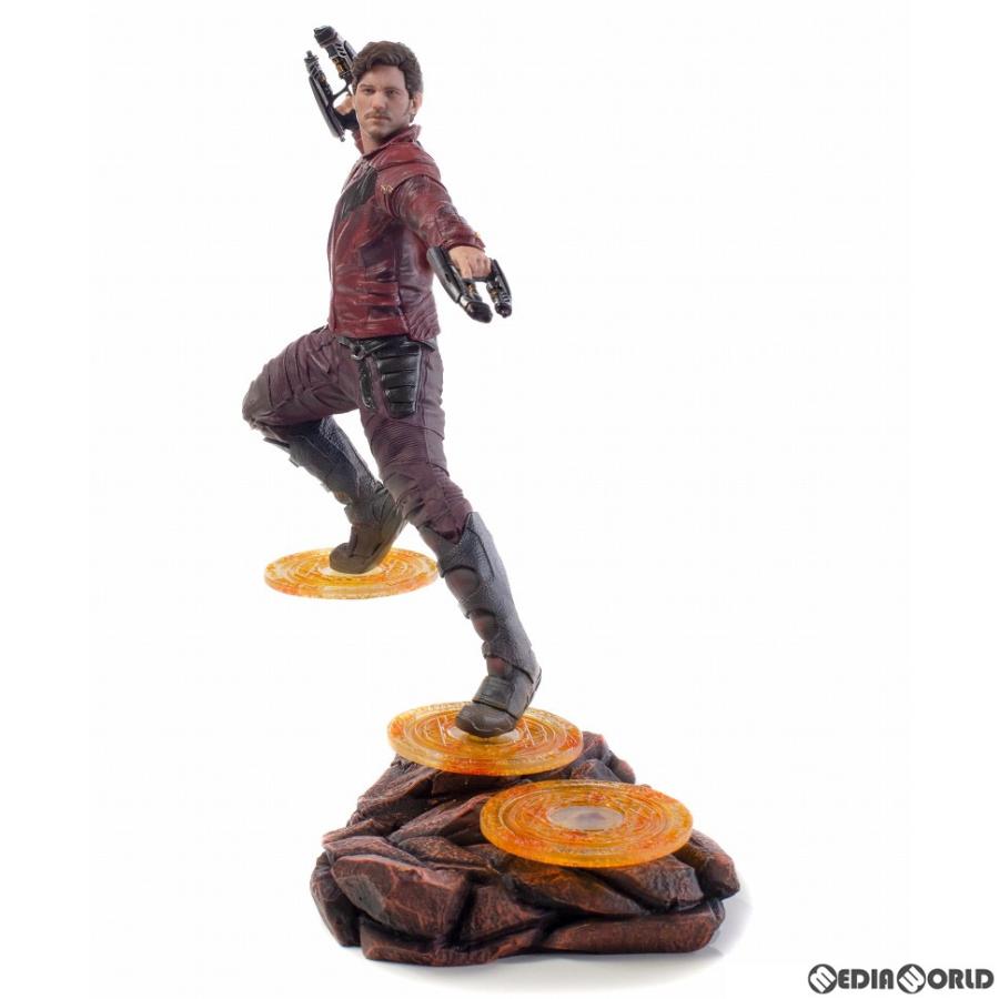 中古即納 Fig アベンジャーズ インフィニティ ウォー スターロード ピーター クイル 1 10 バトルジオラマシリーズスタチュー フィギュア アイアンスタジオ メディアワールド 通販 Yahoo ショッピング