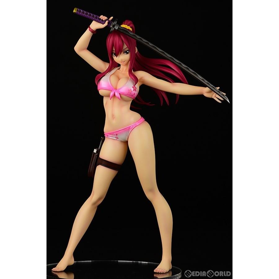 予約安心出荷 Fig エルザ スカーレット 水着gravure Style Ver 桜 Fairy Tail フェアリーテイル 1 6 完成品 フィギュア オルカトイズ 年8月 メディアワールド 通販 Yahoo ショッピング