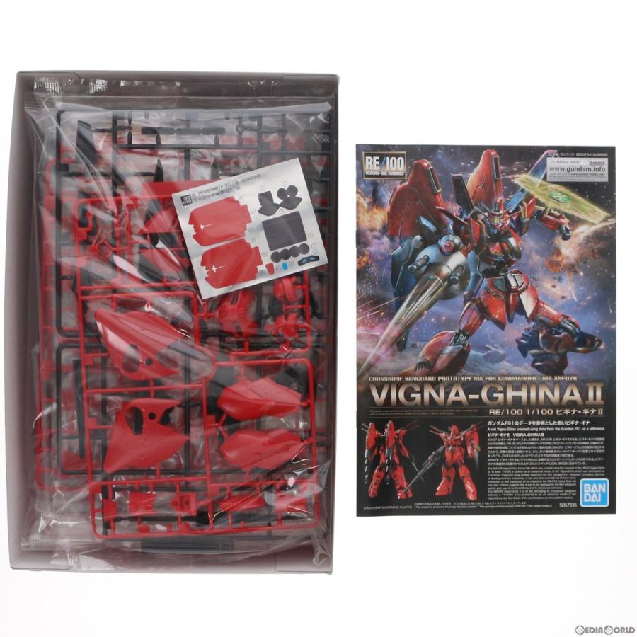 『中古即納』{PTM}RE/100 1/100 XM-07B ビギナ・ギナII 機動戦士ガンダムF91 プラモデル バンダイ(20190531)｜media-world｜02