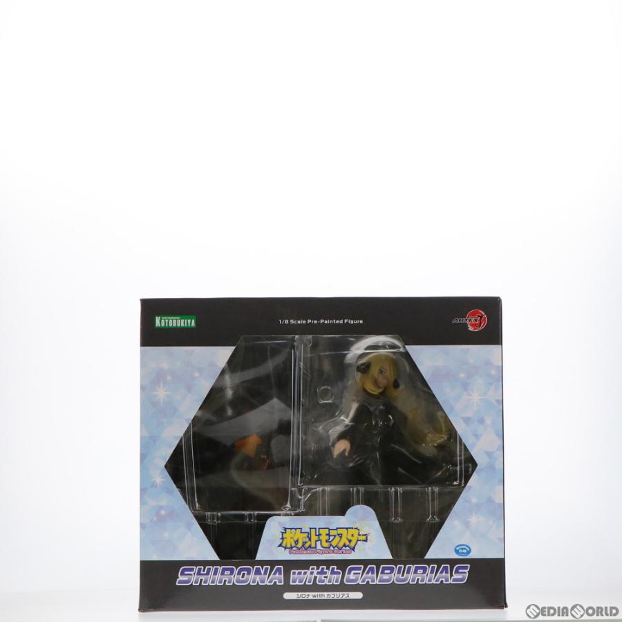 KOTOBUKIYA - ARTFX J シロナ with ガブリアス ポケットモンスター 1/8 完成品 フィギュア(PP953) コトブキヤ ARTFX J シロナ with ガブリアス｜『ポケットモンスター